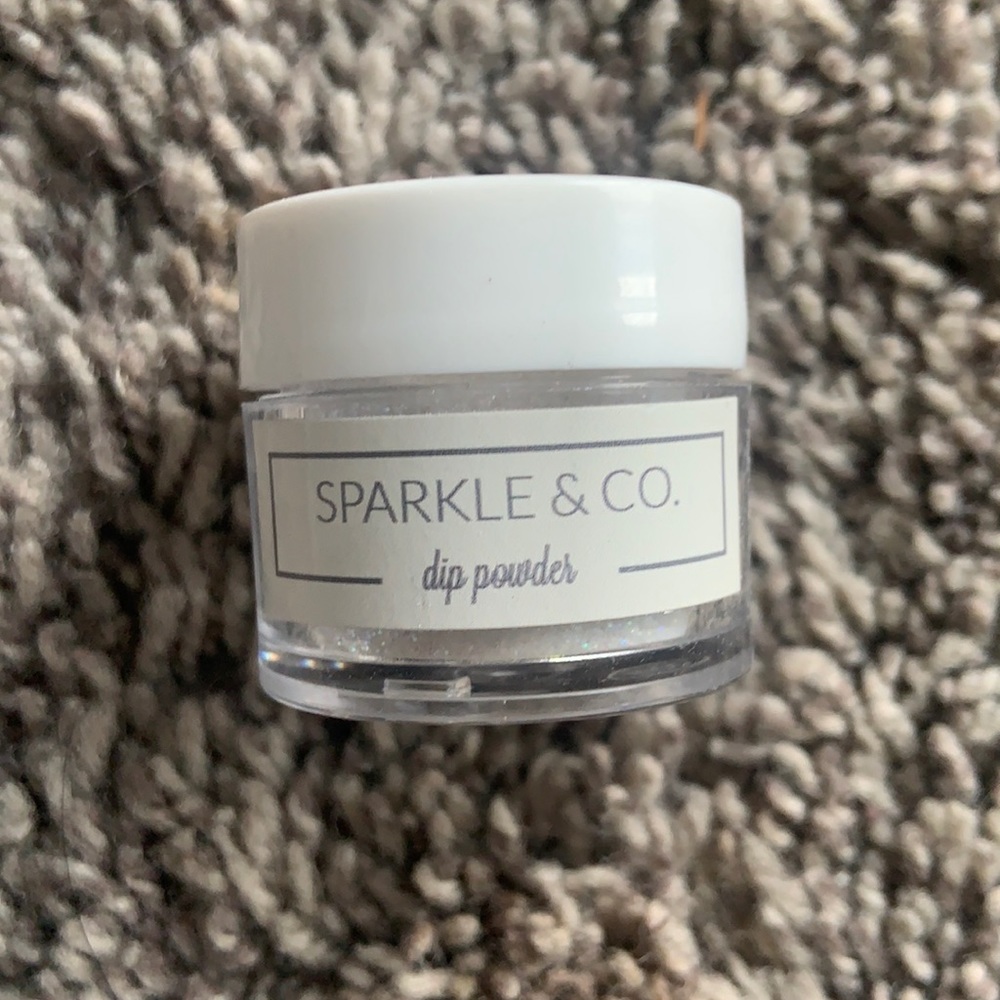 Sparkle and co snowglobe dip powder